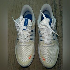 Men’s White Nike Running Sneakers - Size 10.5